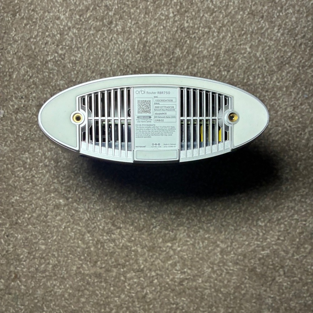 Netgear Orbi Mesh WiFi 6 System RBR750 Router RBS750 Satellite AX4200 - Picture 7 of 10
